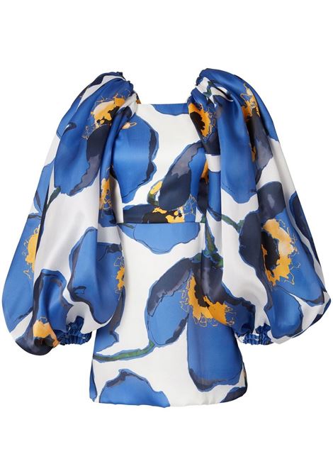 abito corto con maniche ampie CAROLINA HERRERA | Abito | R2311N534WPS471